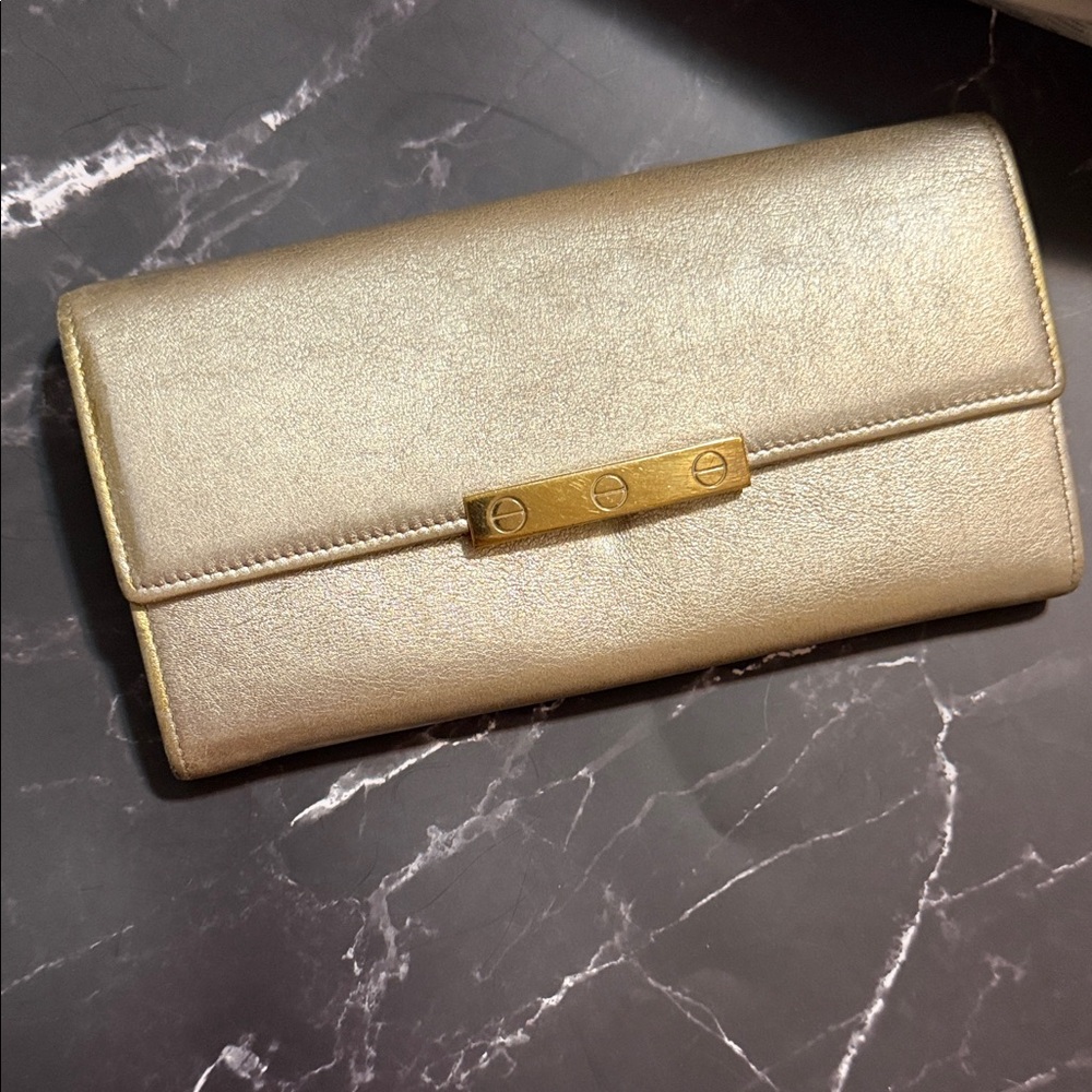 Cartier Gold Women's Wallet